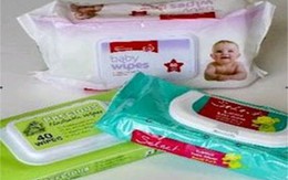 Khăn ướt dùng cho trẻ em: Cẩn trọng với bé gái
