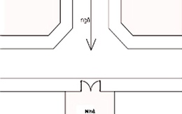 Kiêng ngõ đâm vào nhà