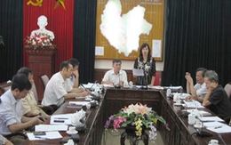 Đoàn công tác Tổng cục DS- KHHGĐ làm việc tại Thái Nguyên: Nhanh chóng ổn định bộ máy tổ chức