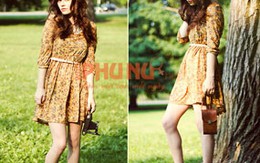 Mặc váy mùa thu thật đẹp và điệu