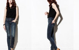 Mặc quần cạp cao đẹp như người mẫu
