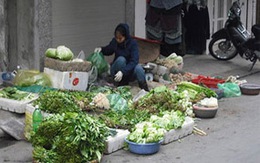 Giá rau tăng, giá thịt lợn giảm