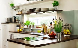 Cách giúp gian bếp thông thoáng