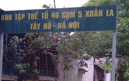 Vụ gần 20 hộ dân Xuân La trước nguy cơ "đứng đường": Giải trình "chung chung"