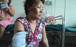 Chồng tẩm xăng thiêu sống vợ