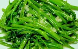 Bí quyết xào rau thật xanh