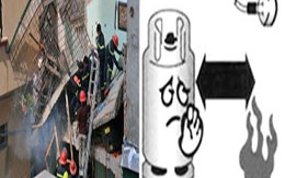 Vụ sập nhà ở Hà Nội: 6 cách sử dụng gas an toàn