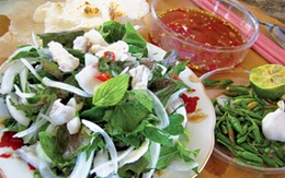 Lạ miệng gỏi cá nhái