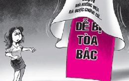 Bị kiện vì... tốc váy