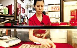 Giá vàng xuống dưới 45 triệu đồng
