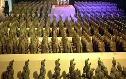 "Đội quân Tần Thủy Hoàng" bằng socola