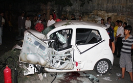 3 người cùng gia đình tử nạn trên ôtô 