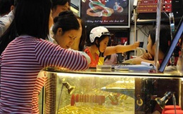 Giá vàng dưới 45 triệu đồng