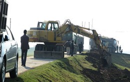 Tu bổ, nâng cấp tuyến đê tả sông Hồng