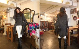 Mùa đông sành điệu với quần skinny