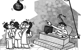 Dài cổ ngóng thưởng Tết