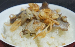 Dẻo thơm xôi cá rô đồng 