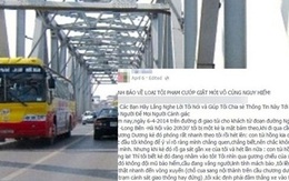 Sự thật của những vụ cướp gây xôn xao cộng đồng mạng