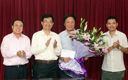 Báo GĐ&XH chia tay, chúc mừng tân TBT Báo Giáo dục và Thời đại