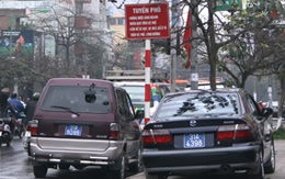 “Bão” xe công đổ bộ tràn lan trên phố cấm