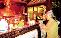 Cựu thanh niên xung phong lập nhà thờ Bác Hồ