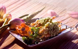 Cuối tuần làm tôm cốm xanh Hà Nội