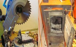 Tự cưa chân vứt vào lửa để... trốn việc