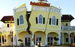 Choáng vì “nhà xịn”... gãy thành 3