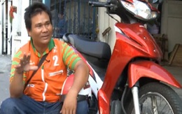 Một xe ôm nổi như 'sao' trên mạng