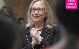 Hillary Clinton tự tin với mặt mộc 