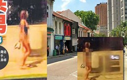 Thiếu nữ bán nude đuổi trộm