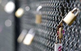 Khóa tình yêu chế ngự Paris 