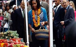 Bà Obama đi chợ như thế nào ?