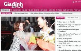 Giadinh.net.vn ra mắt giao diện mới