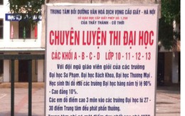 Sĩ tử “vùi mình” luyện thi tốt nghiệp