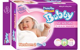 Giải pháp “siêu tiết kiệm” mới từ tã quần cao cấp Mamypoko và tã giấy chống hăm Bobby