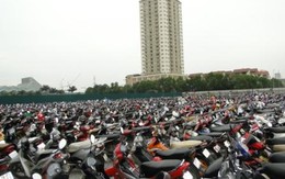 Hà Nội tăng phí trông giữ xe máy, xe đạp 