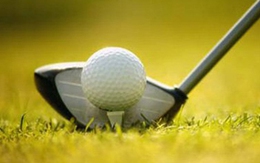 Chơi golf bị bóng đập thẳng mù mắt