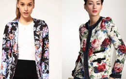 Áo vest họa tiết rực rỡ công sở
