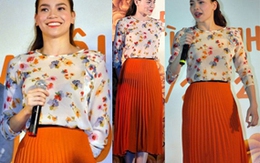 Sao Việt che chân xấu nhờ váy midi