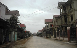 Phố biệt thự ở 'làng đi Tây'