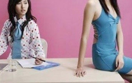 "Bỏng mắt" với quý cô mặc thoáng nơi công sở