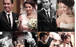 Mỹ nhân Việt khoe vòng 1 sexy ngày cưới