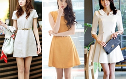 Váy liền công sở "lấy lòng" đồng nghiệp