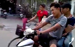 Lộ diện 'trẻ trâu' tạt nước vào mặt thiếu nữ