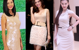 Sắc màu cuốn hút sao Việt