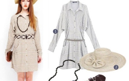 Mặc váy tới công sở đẹp cả tuần