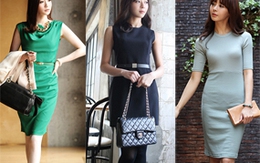 Quyến rũ khi đi làm với váy bó