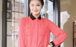 Thổi tan oi bức với áo chiffon