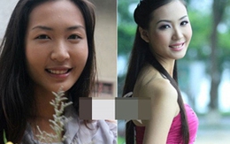 Ngỡ ngàng trước mặt mộc của người đẹp Việt